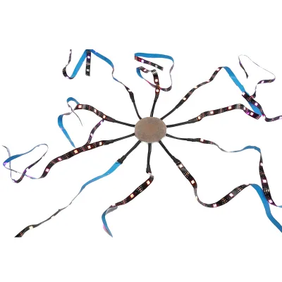 Striscia LED modello Fireworks 11x0,5+1x1m 5V, USB, bluetooth, controllo vocale, applicazione RGB+IC - immagine 3
