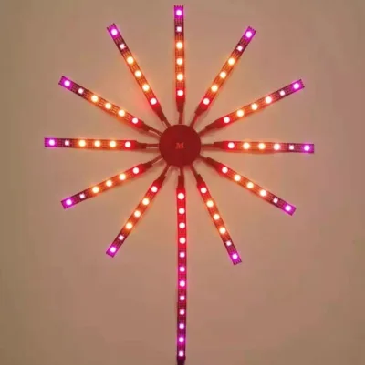 Striscia LED modello Fireworks 11x0,5+1x2m 5V, USB, bluetooth, controllo vocale, applicazione RGB+IC