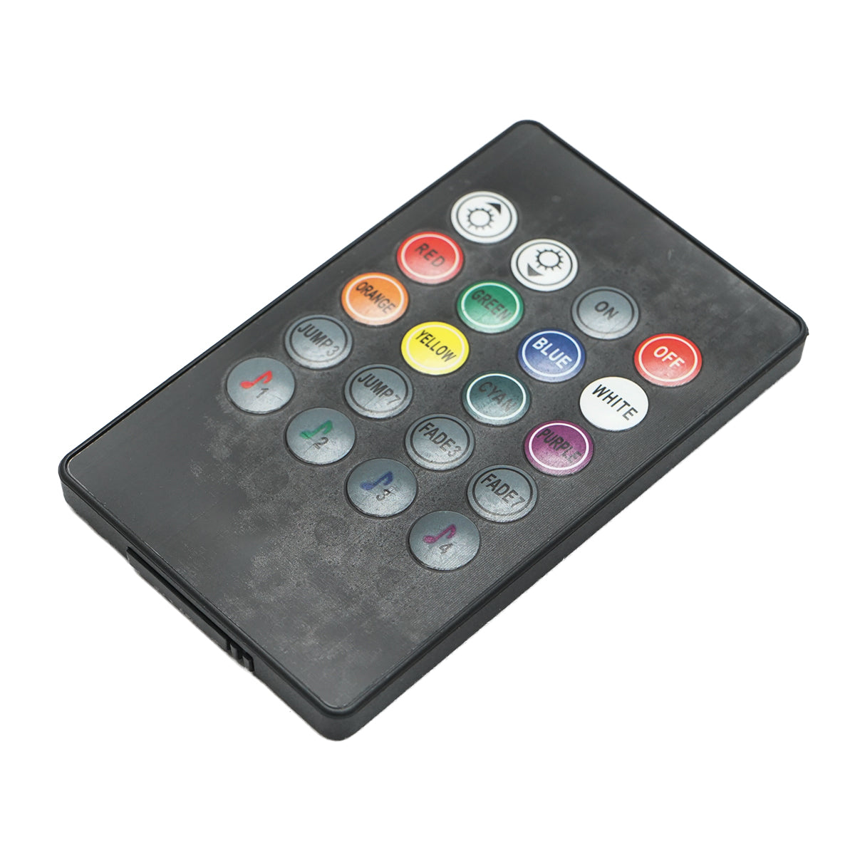 Striscia luminosa ambientale a LED per auto 12V con telecomando, controllo musicale 4x267mm RGB - immagine 5