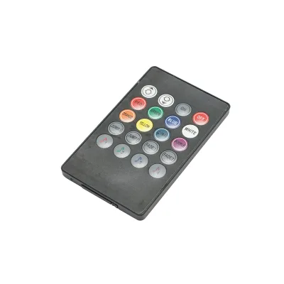 Striscia luminosa ambientale LED per auto 12V, 9W con telecomando, controllo musicale 4x26,7 cm RGB - immagine 4