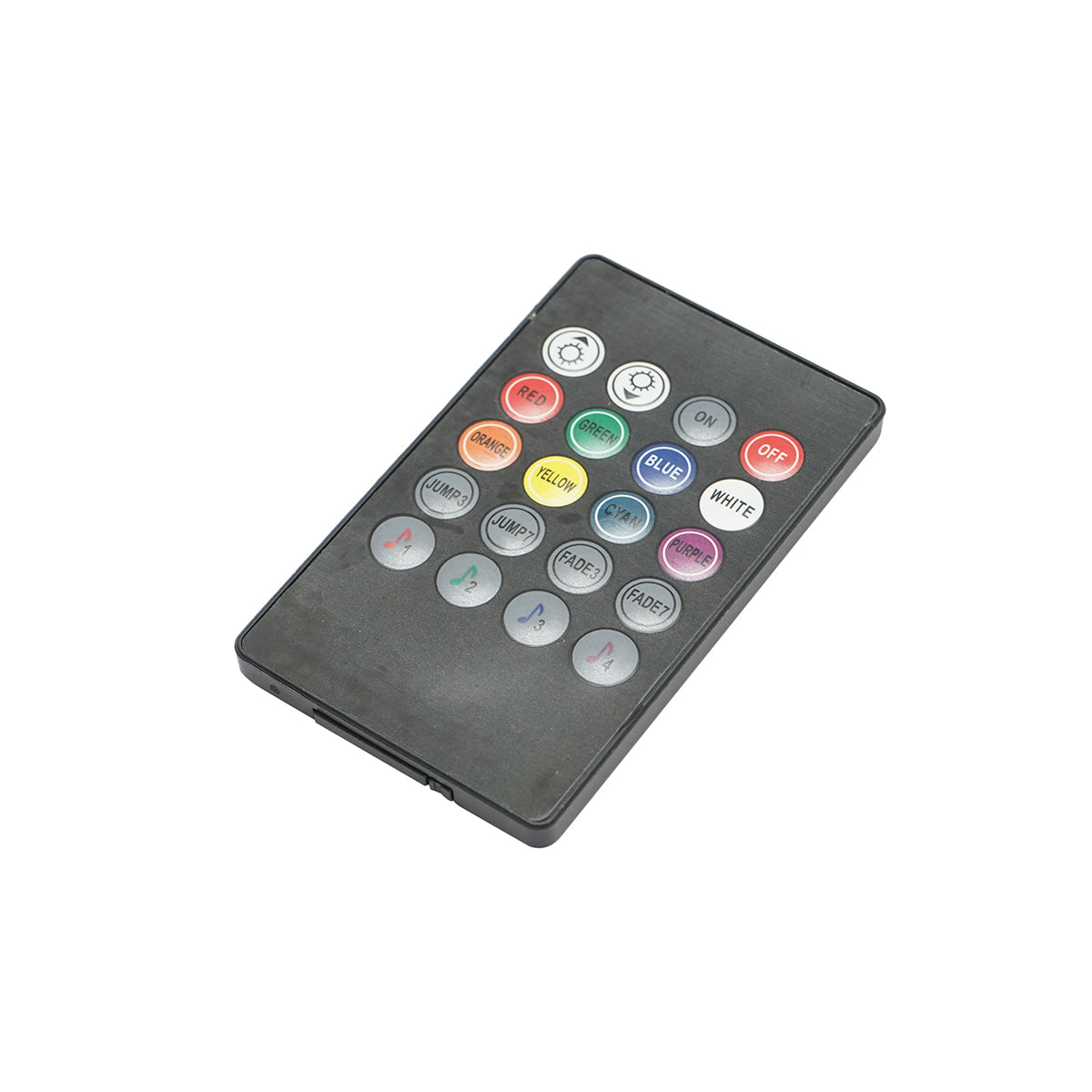 Striscia luminosa ambientale LED per auto 12V, 9W con telecomando, controllo musicale 4x26,7 cm RGB - immagine 4