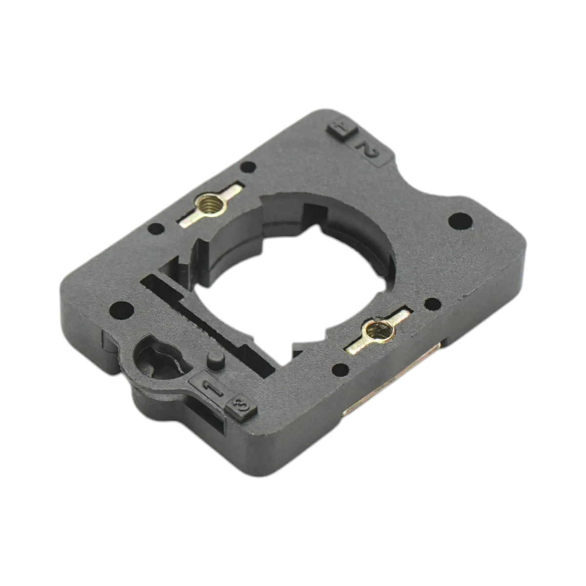 Supporto in plastica per fissaggio pulsanti Ø 22mm LAY5 Breckner Germany - immagine 4