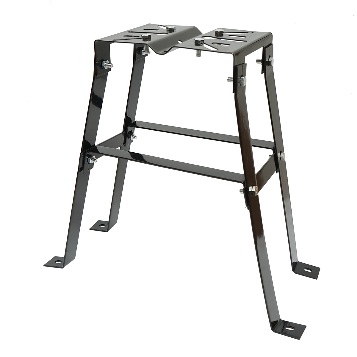Supporto metallico per mulino per cereali 440x170x240mm