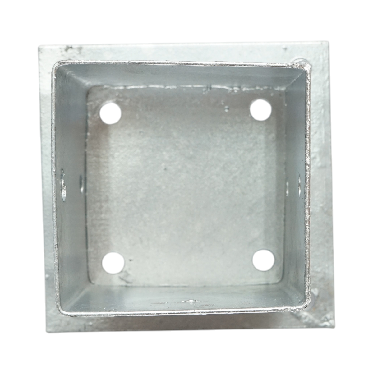 Supporto per palo quadrato applicato 101 × 101 × 150 mm - immagine 3