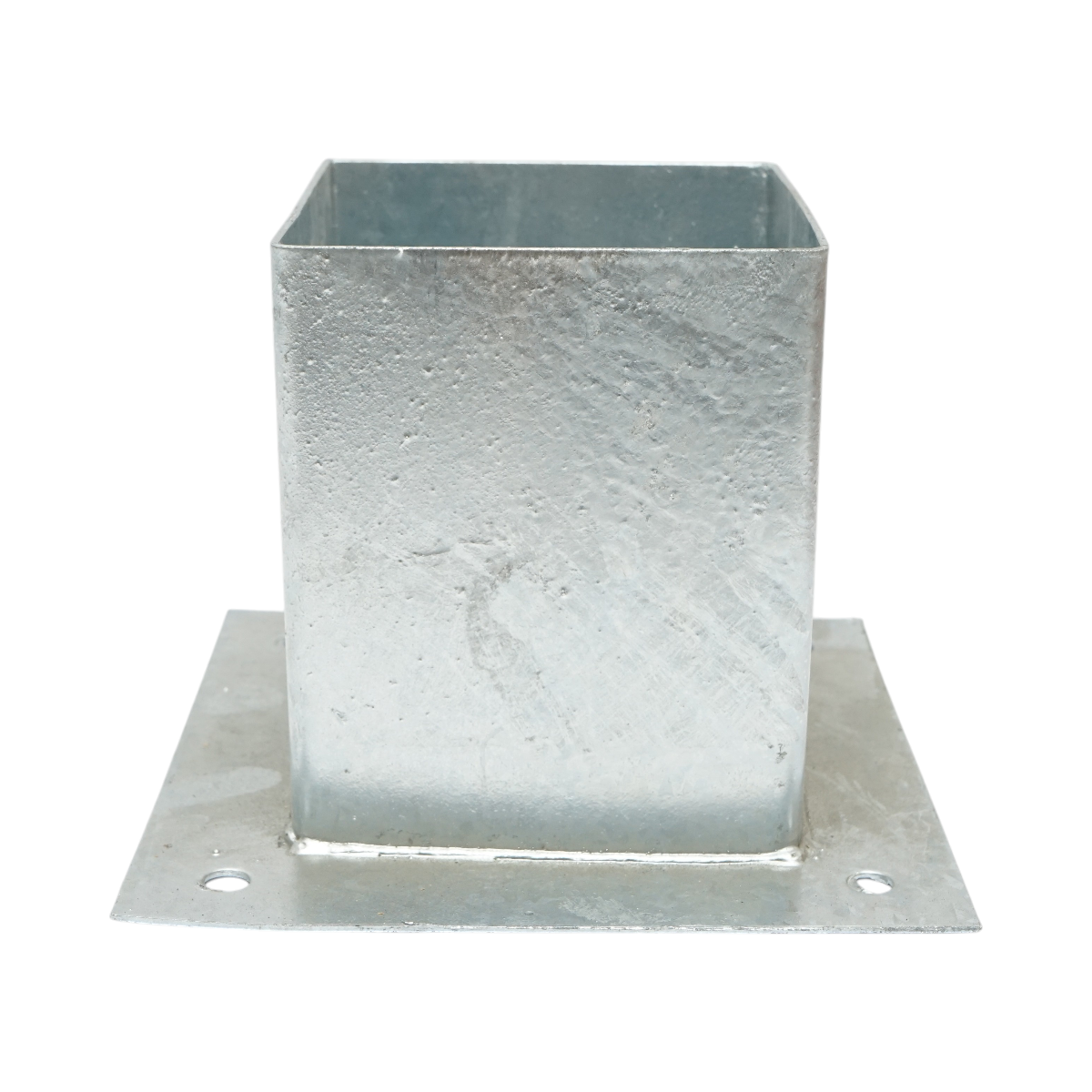 Supporto per palo quadrato applicato 121 × 121 × 150 mm - immagine 2