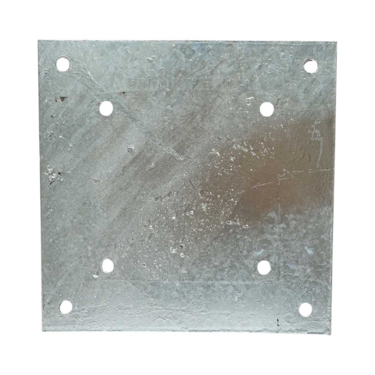 Supporto per palo quadrato applicato 141 × 141 × 150 mm - immagine 4