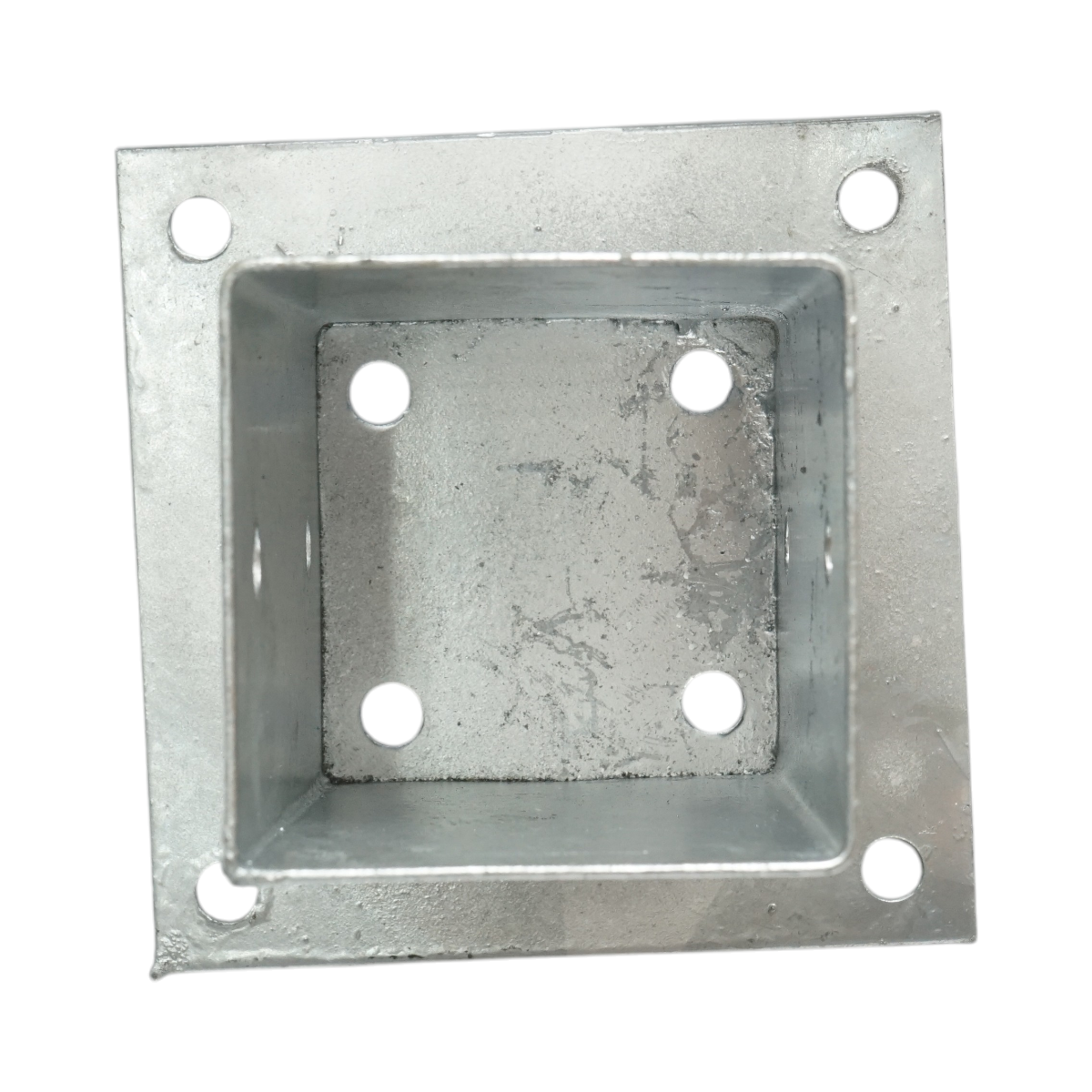 Supporto per palo quadrato applicato 81 × 81 × 150 mm - immagine 3