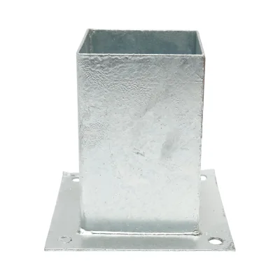 Supporto per palo quadrato applicato 91 × 91 × 150 mm - immagine 2
