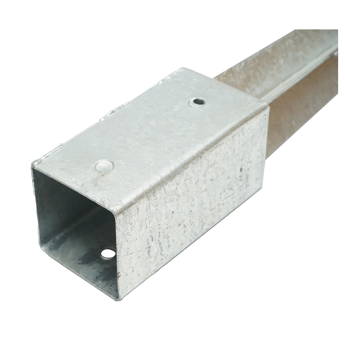 Supporto per palo tipo picchetto 71x71x750mm, acciaio zincato, galvanizzato - immagine 6