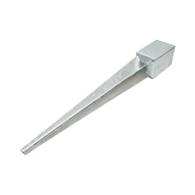 Supporto per palo tipo picchetto 91 × 91 × 750 mm