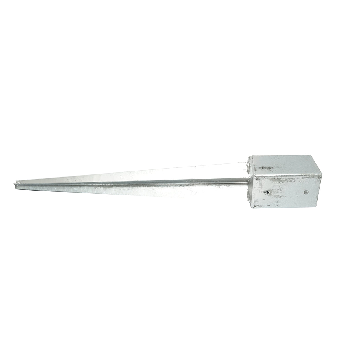 Supporto per palo tipo picchetto 91x91x750mm, acciaio zincato, galvanizzato. - immagine 3