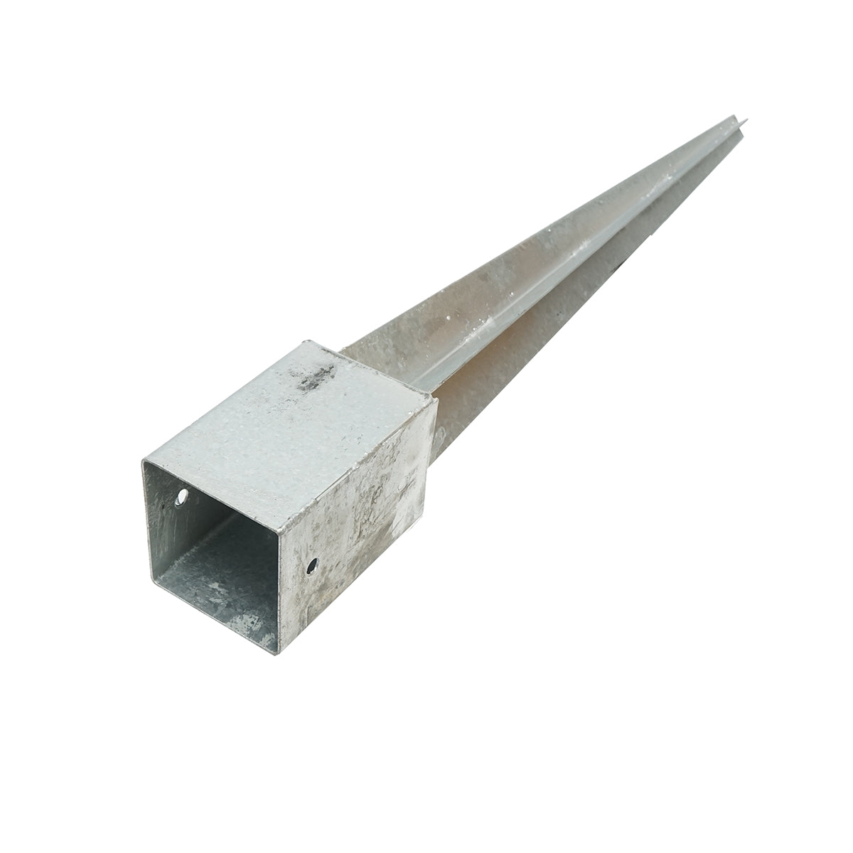 Supporto per palo tipo picchetto 91x91x750mm, acciaio zincato, galvanizzato. - immagine 4