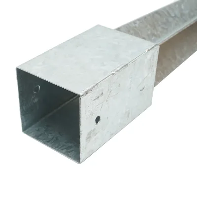 Supporto per palo tipo picchetto 91x91x900mm, acciaio zincato, galvanizzato - immagine 4
