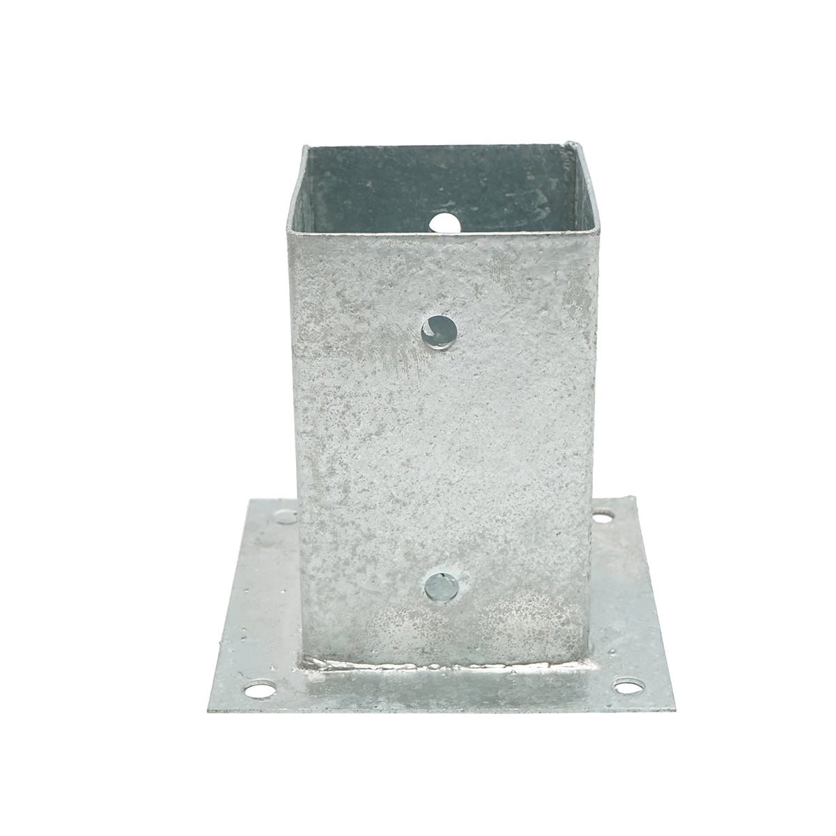 Supporto per palo, montaggio con viti 91x91x150, acciaio zincato, galvanizzato - immagine 2