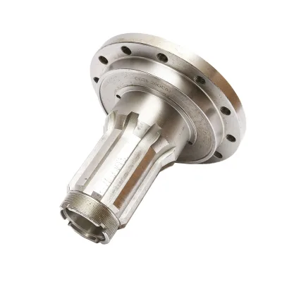 Supporto scanalato Ø53 mm per trattore forestale modello nuovo con motore Perkins. - immagine 2