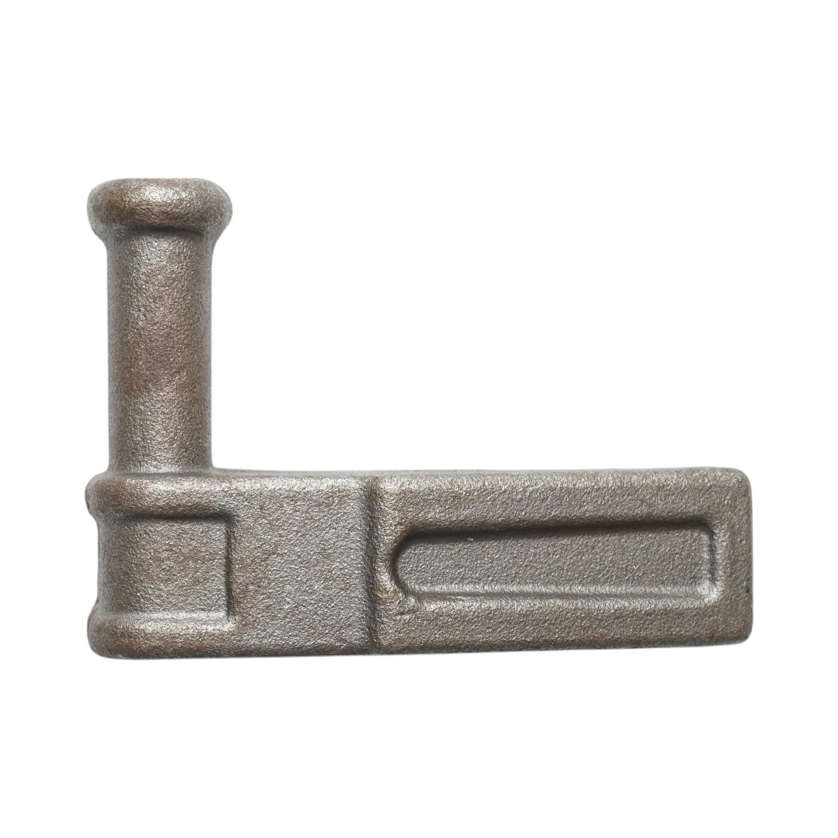 Supporto, bullone cerniera destra, rimorchio auto, saldabile 114x90x20mm - immagine 2