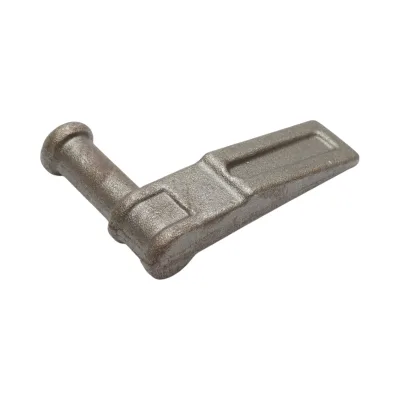 Supporto, bullone cerniera destra, rimorchio auto, saldabile 114x90x20mm