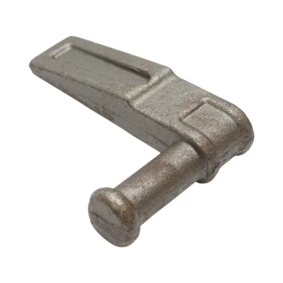 Supporto, bullone cerniera destra, rimorchio auto, saldabile 114x90x20mm - immagine 4