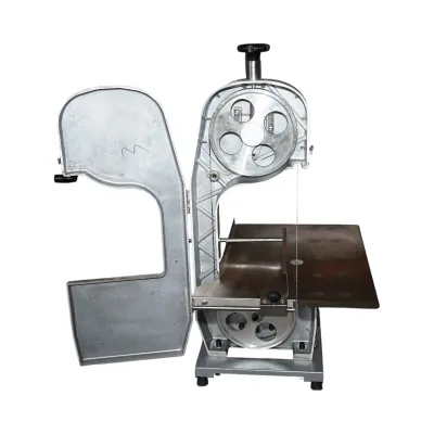 Tagliatrice elettrica per carne e ossa 1500W, 220V, velocità di taglio 15,4 m/s, lama sega 1650mm - immagine 5