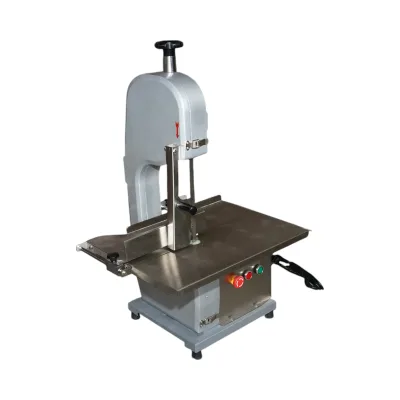Tagliatrice elettrica per carne e ossa 1500W, 220V, velocità di taglio 15,4 m/s, lama sega 1650mm - immagine 3