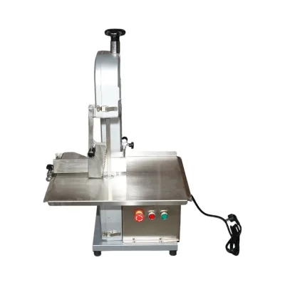 Tagliatrice elettrica per carne e ossa 1500W, 220V, velocità di taglio 15,4 m/s, lama sega 1650mm - immagine 2