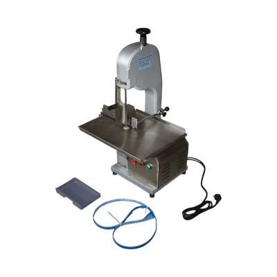 Tagliatrice elettrica per carne e ossa 1500W, 220V, velocità di taglio 15,4 m/s, lama sega 1650mm