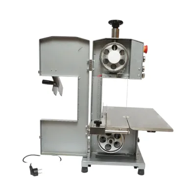 Tagliatrice elettrica per carne e ossa 850W, 220V, velocità di taglio 9,5 m/s, lama 1200mm - immagine 4