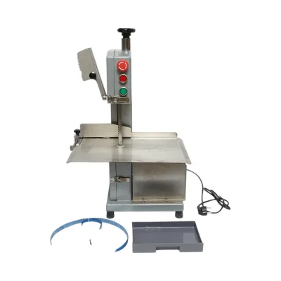 Tagliatrice elettrica per carne e ossa 850W, 220V, velocità di taglio 9,5 m/s, lama 1200mm - immagine 2