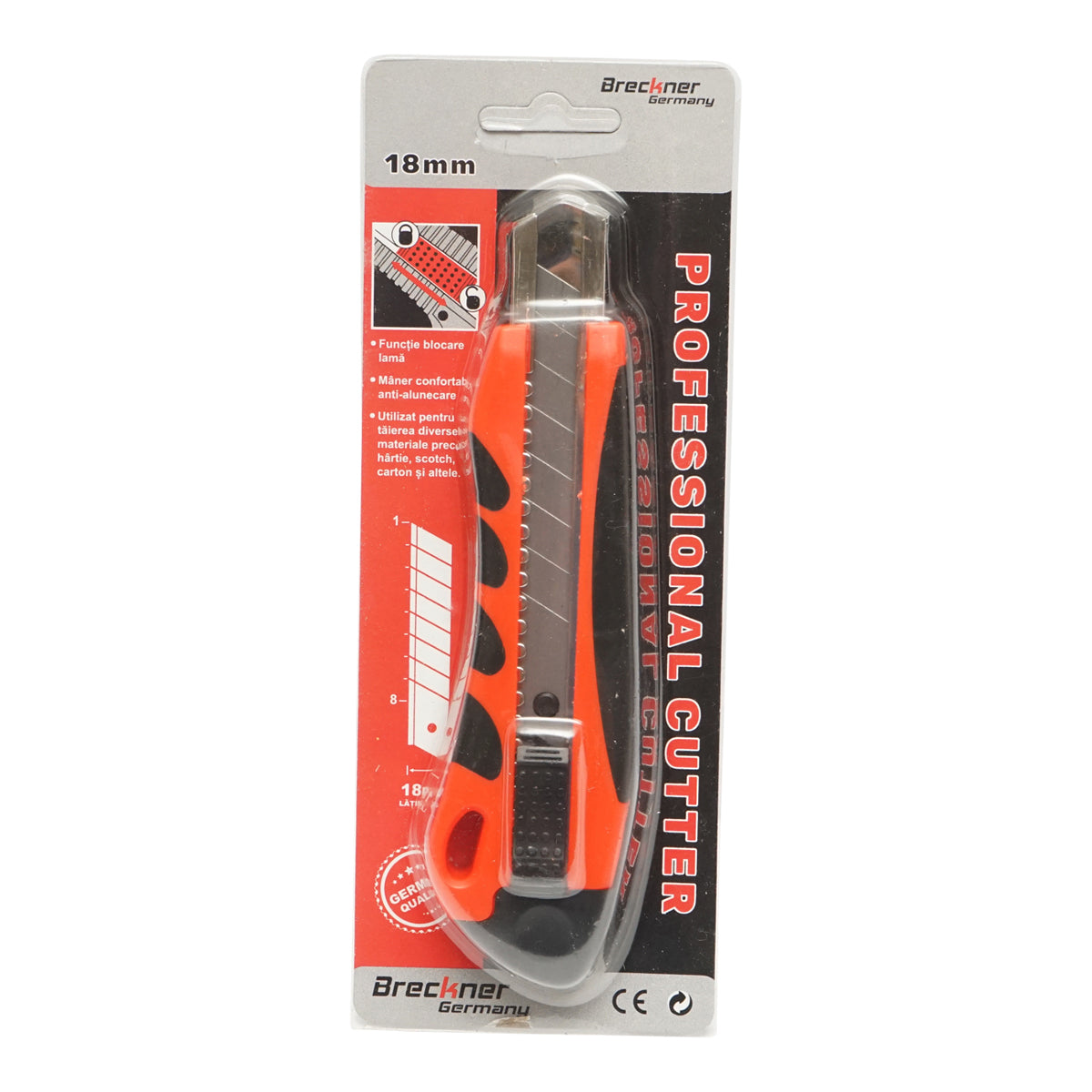 Taglierino professionale con impugnatura antiscivolo e funzione di bloccaggio 165 mm - immagine 4