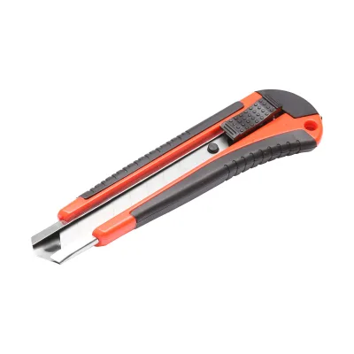 Taglierino professionale rosso-nero con impugnatura antiscivolo e funzione di bloccaggio 160mm - immagine 2