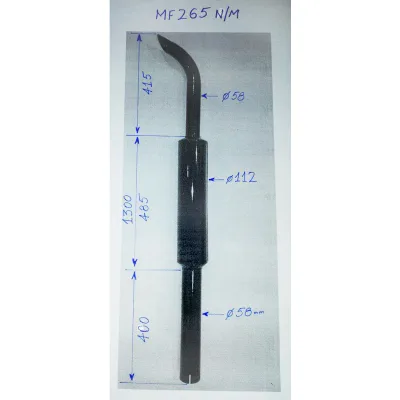 Tamburo di scarico per Massey Ferguson 265 N/M - immagine 2