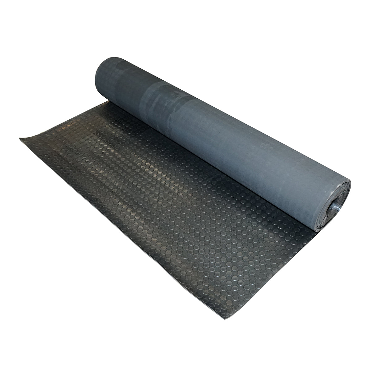 Tappetino in gomma SBR+NR senza inserto tessile e con striature 4x1200x10000mm L=10m; l=1,2m; G=4mm - immagine 2