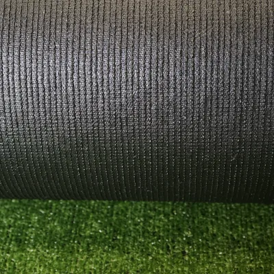 Tappeto di erba artificiale verde 1x30 m, filo 7 mm, 1 strato PP e rete PU - immagine 4