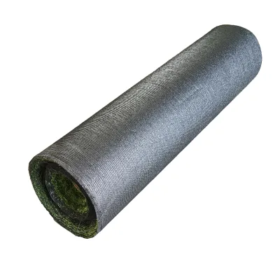 Tappeto di erba artificiale verde 1x30 m, filo 7 mm, 1 strato PP e rete PU - immagine 6