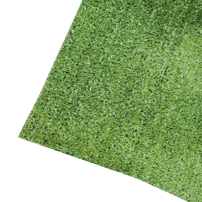 Tappeto di erba artificiale verde 4x30 m, filo 7 mm, 1 strato PP e rete PU - immagine 5