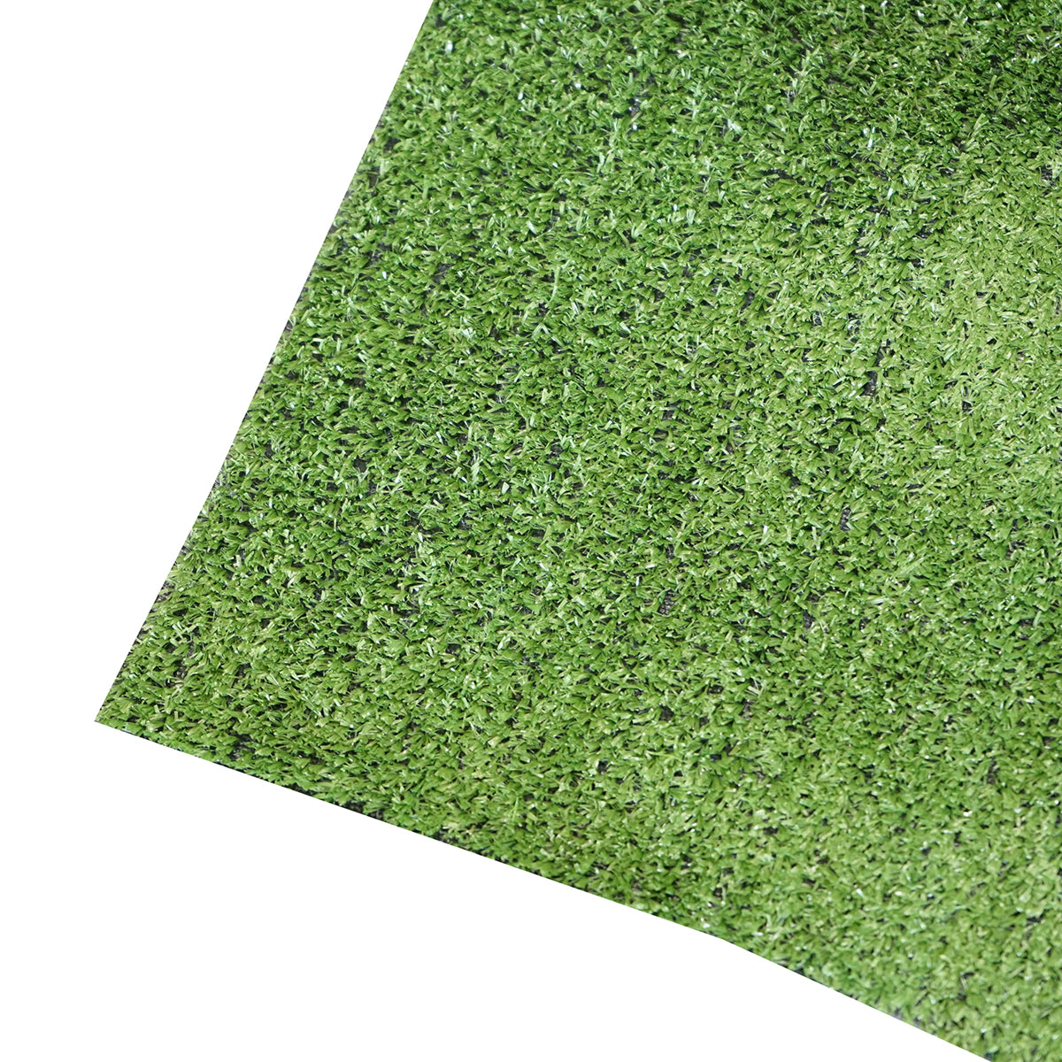 Tappeto di erba artificiale verde 4x30 m, filo 7 mm, 1 strato PP e rete PU - immagine 5
