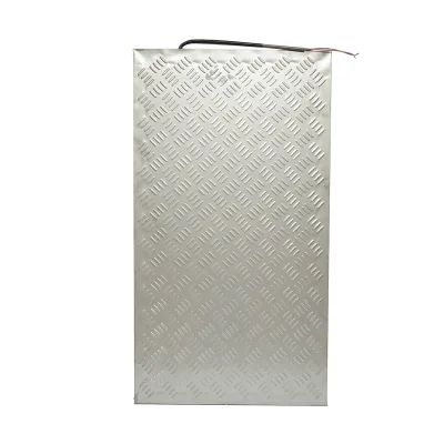 Tappeto riscaldante elettrico in alluminio per animali, 160W 230V. - immagine 2