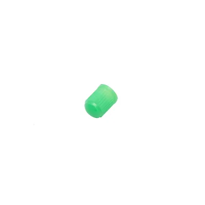 Tappi per valvole in plastica verdi - 100 pz/set - immagine 3