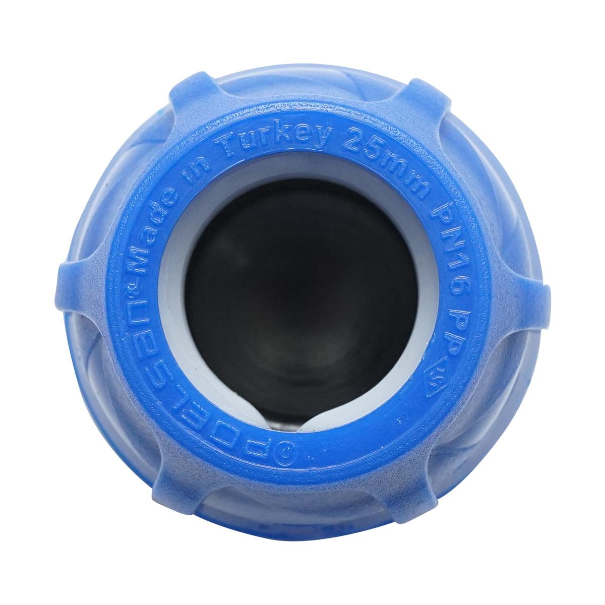 Tappo a compressione con filettatura interna 25mm, PN16 per sistemi di irrigazione Tappo Fine Linea RACCORDO A COMPRESSIONE - immagine 4
