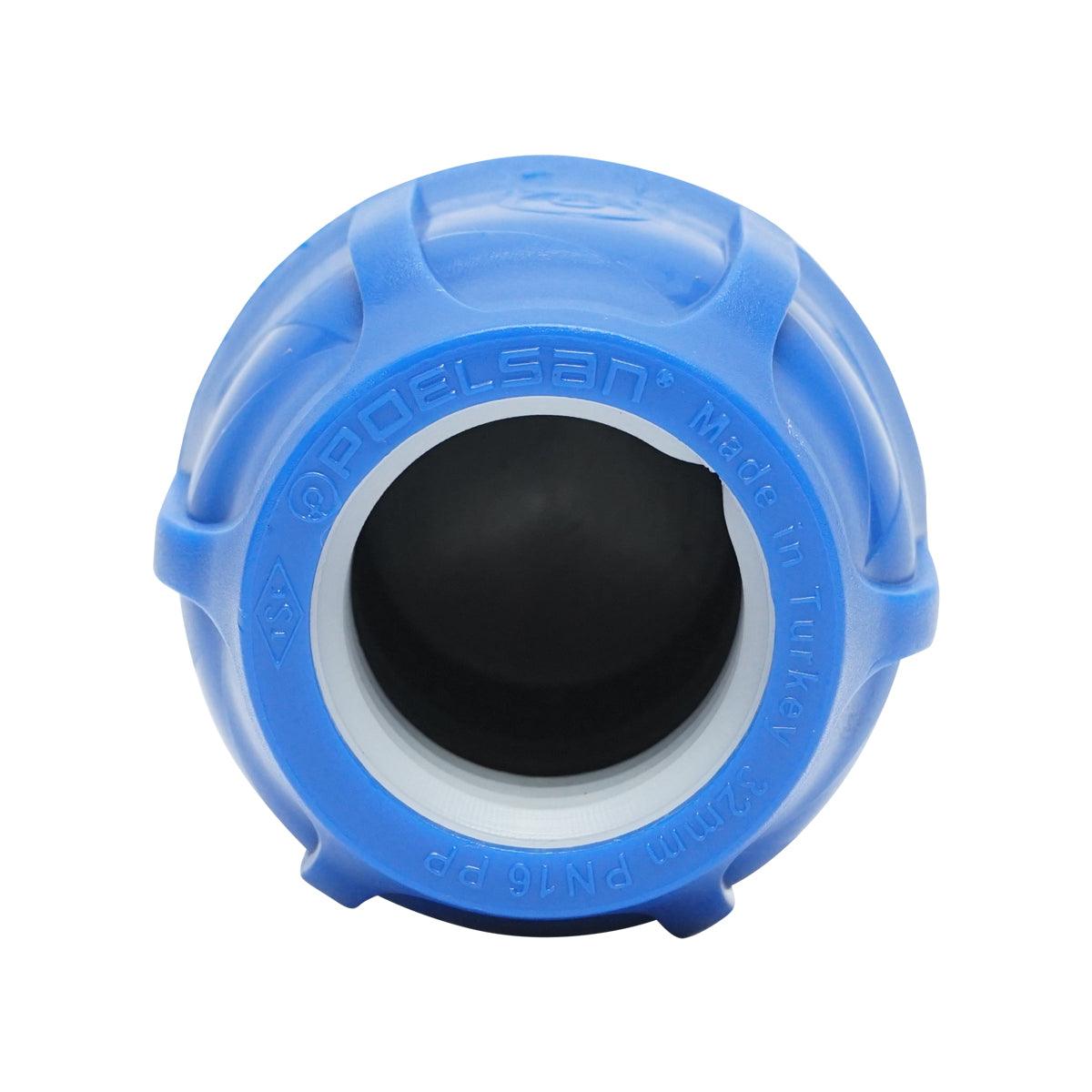 Tappo a compressione con filettatura interna 32mm, PN16 per sistemi di irrigazione Tappo Fine Linea RACCORDO A COMPRESSIONE - immagine 2