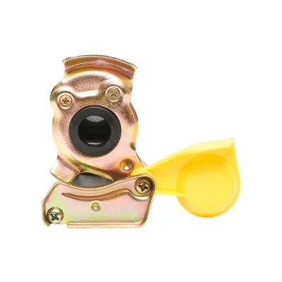 Tappo di raccordo del tubo dell'aria giallo per camion Scania, Daf codice OEM 076.910.00 M20 - immagine 3