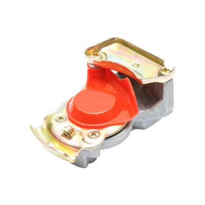 Tappo di raccordo per tubo dell'aria rosso per camion Scania, Daf codice OEM 076.912-00 M20 - immagine 3