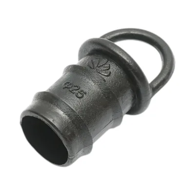 Tappo per tubo di irrigazione a goccia da 25 mm con anello per sistemi di irrigazione - immagine 4