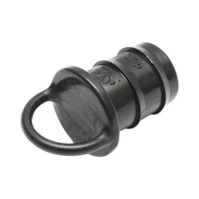 Tappo per tubo di irrigazione a goccia da 32 mm con anello per impianti di irrigazione - immagine 3