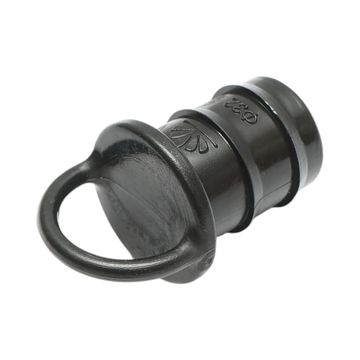 Tappo per tubo di irrigazione a goccia da 32 mm con anello per impianti di irrigazione - immagine 3