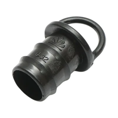 Tappo per tubo di irrigazione a goccia da 32 mm con anello per impianti di irrigazione - immagine 4
