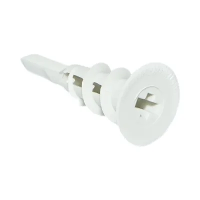 Tassello autoforante in plastica per cartongesso 14x32mm tipo chiocciola 200 pz/scatola - immagine 4