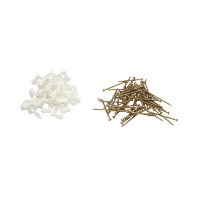 Tassello per cartongesso a farfalla 10x35mm con vite 3,5x60mm 100 pezzi/scatola