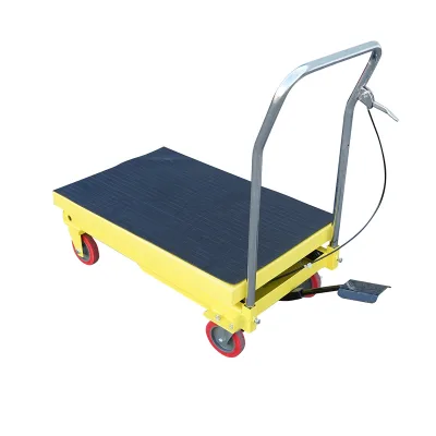 Tavolo da lavoro idraulico mobile 240-750mm, carico massimo 300Kg (forbici) - immagine 6