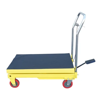 Tavolo da lavoro idraulico mobile 240-750mm, carico massimo 300Kg (forbici) - immagine 4